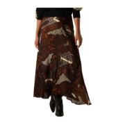 Bruine Anchor Rok Mes Demoiselles , Brown , Dames