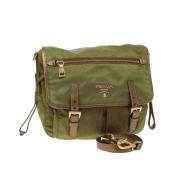 Pre-owned Nylon prada-bags Prada Vintage , Green , Dames