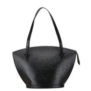 Pre-owned Leather louis-vuitton-bags Louis Vuitton Vintage , Black , D...