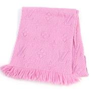 Pre-owned Wool scarves Louis Vuitton Vintage , Pink , Dames