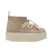 Platform Sneeuwlaarzen Inuikii , Beige , Dames