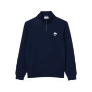 Blauwe Sweater Lacoste , Blue , Heren