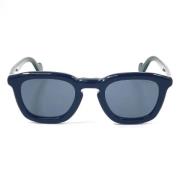 Pre-owned Plastic sunglasses Moncler Pre-owned , Blue , Dames