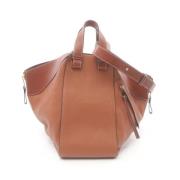 Pre-owned Leather handbags Loewe Pre-owned , Brown , Dames