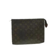 Pre-owned Canvas louis-vuitton-bags Louis Vuitton Vintage , Brown , Da...