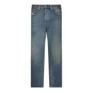 Casual Broek Diesel , Blue , Heren