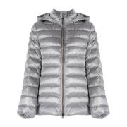 Stijlvolle Jas voor Buitensport Geox , Gray , Dames