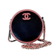 Pre-owned Leather chanel-bags Chanel Vintage , Black , Dames