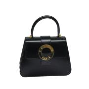 Pre-owned Leather handbags Celine Vintage , Black , Dames