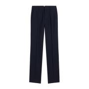 Donkerblauwe Rechte Broek Ami Paris , Blue , Heren