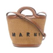 Pre-owned Leather shoulder-bags Marni Pre-owned , Brown , Dames