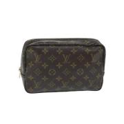 Pre-owned Canvas louis-vuitton-bags Louis Vuitton Vintage , Brown , Da...