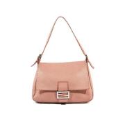 Pre-owned Leather fendi-bags Fendi Vintage , Pink , Dames