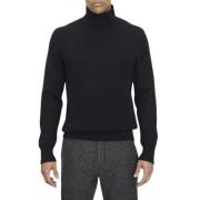 Kasjmier Rollneck Trui Vince , Black , Heren