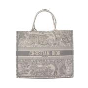 Pre-owned Fabric dior-bags Dior Vintage , Gray , Dames