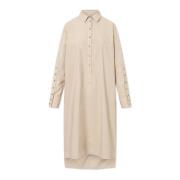 Shirt Dresses Rue De Tokyo , Beige , Dames