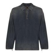 Stijlvolle Overhemden Collectie Diesel , Blue , Heren