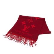 Pre-owned Fabric scarves Louis Vuitton Vintage , Red , Dames