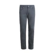 Blauwe Divisie Blauwe Jeans Incotex , Blue , Heren