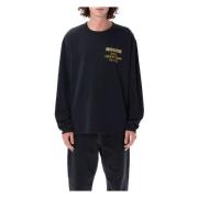 Zwart Vintage T-shirt Still L/S Rhude , Black , Heren