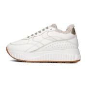 Frisse Lana Sneakers Stijlvol Comfortabel Voile Blanche , White , Dame...