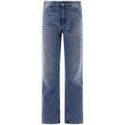 Lichtblauwe Denim Jeans Stockholm Surfboard Club , Blue , Heren