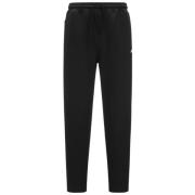 Zwarte Pure Broek K-Way , Black , Heren