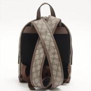 Pre-owned Canvas backpacks Gucci Vintage , Brown , Dames