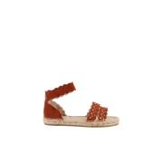 Pre-owned Suede sandals Chloé Pre-owned , Brown , Dames