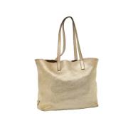 Pre-owned Leather totes Prada Vintage , Yellow , Dames