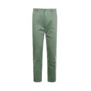 Groene katoenen broek met zakken Incotex , Green , Heren