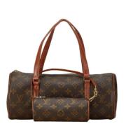 Pre-owned Canvas louis-vuitton-bags Louis Vuitton Vintage , Brown , Da...