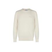 Elegant Beige Sweater Regent MC2 Saint Barth , Beige , Heren