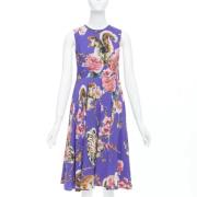 Pre-owned Viscose dresses Dolce & Gabbana Pre-owned , Purple , Dames