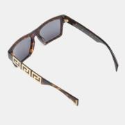 Pre-owned Plastic sunglasses Versace Pre-owned , Brown , Dames