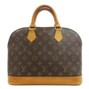 Pre-owned Canvas louis-vuitton-bags Louis Vuitton Vintage , Brown , Da...