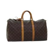 Pre-owned Canvas louis-vuitton-bags Louis Vuitton Vintage , Brown , Da...