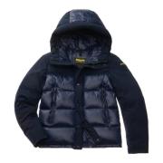 Nylon Polyester Jas Blauer , Blue , Heren