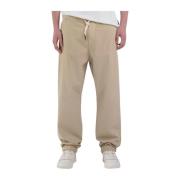 Cement Stijl Broek Replay , Beige , Heren