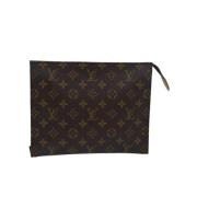 Pre-owned Canvas louis-vuitton-bags Louis Vuitton Vintage , Brown , Da...