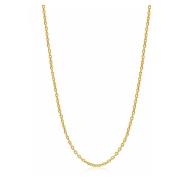 Men's Gold Cable Chain Nialaya , Yellow , Heren