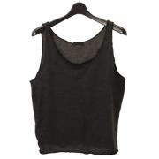 Pre-owned Canvas tops Prada Vintage , Gray , Dames