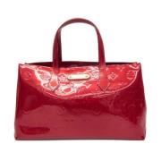 Pre-owned Fabric louis-vuitton-bags Louis Vuitton Vintage , Red , Dame...