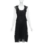 Pre-owned Cotton dresses Prada Vintage , Black , Dames