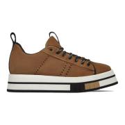 Bruine Sneakers met Vernieuwde Zool Fabi , Brown , Dames