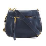 Pre-owned Leather shoulder-bags Marc Jacobs Pre-owned , Blue , Dames