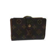 Pre-owned Canvas wallets Louis Vuitton Vintage , Brown , Dames