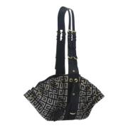 Pre-owned Canvas shoulder-bags Givenchy Pre-owned , Black , Dames