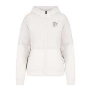 Stijlvolle Sweatshirt voor Mannen Emporio Armani EA7 , White , Dames