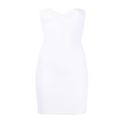 Witte Jurk Reina Olga , White , Dames